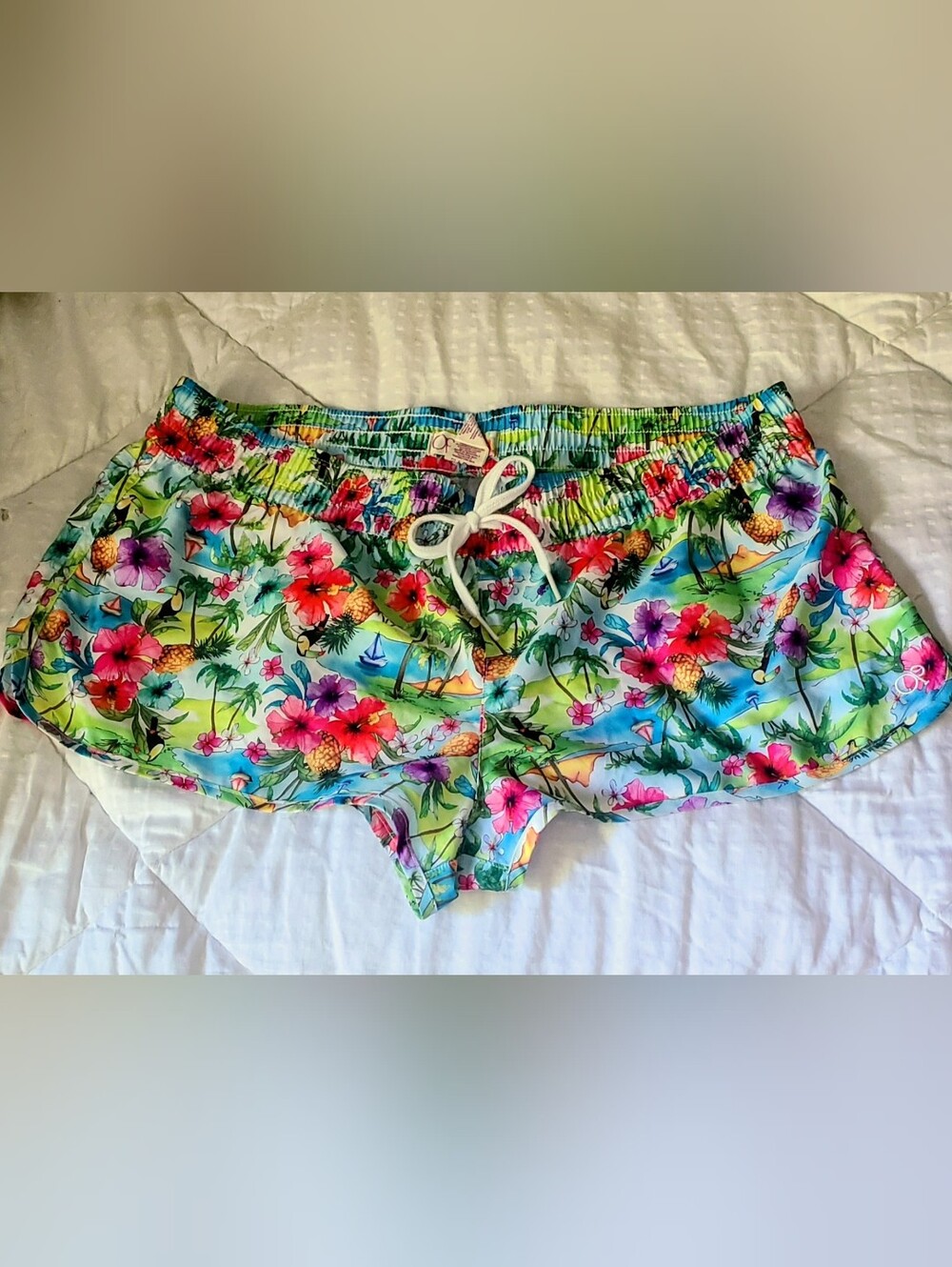 Vintage OP Tropical Shorts